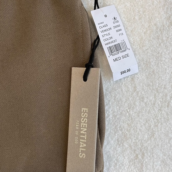 Fear of god essentials sweatpants size medium - Picture 3 of 4